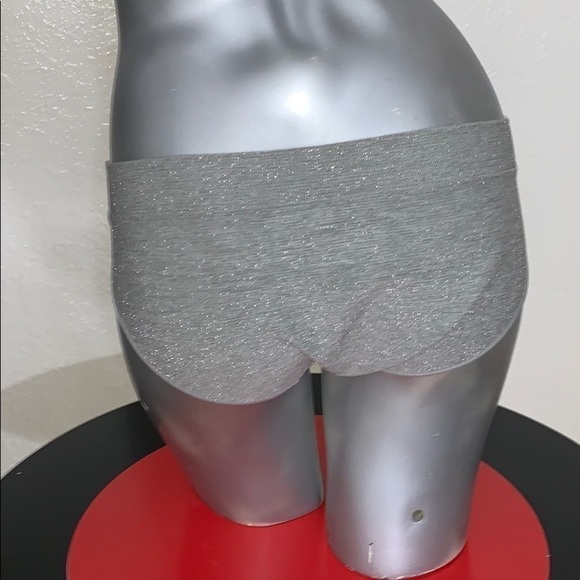 TOMMY HILFIGER HEATHER GRAY SPARKLE HIPSTER PANTY SIZE LARGE - Picture 4 of 7